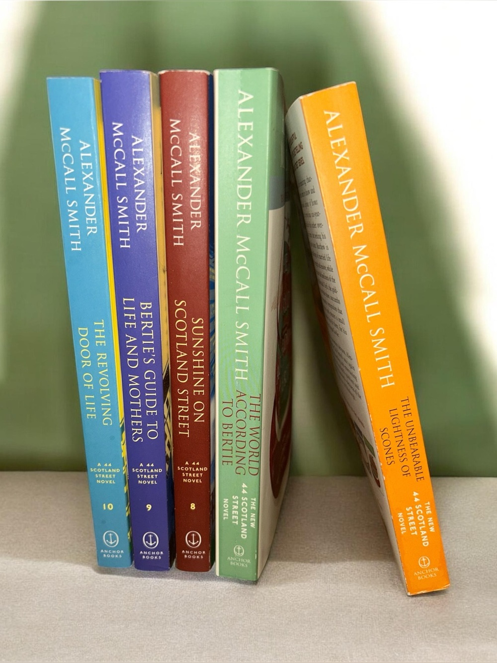 Fictional Drama/Charming/Quirky- Series of books by Alexander McCall Smith